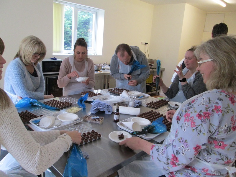 chocolate making, chocolate workshops, Gloucestershire chocolate