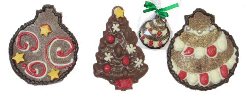 Decorate Chocolates for the Christmas Tree