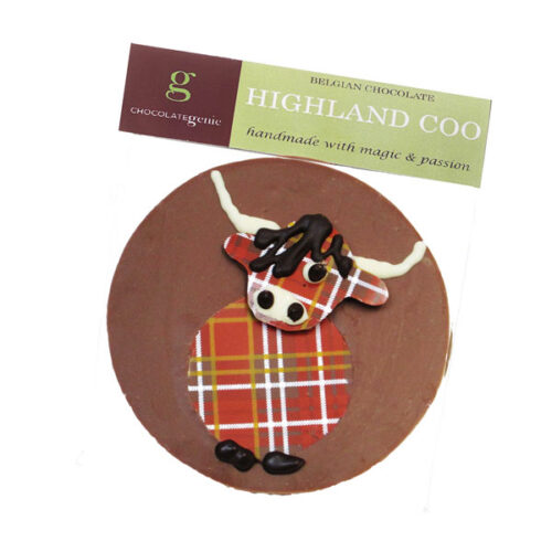 Chocolate Highland Coo